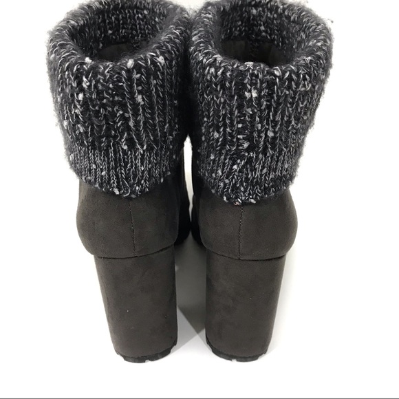Circus by Sam Edelman grey sweater booties - Picture 6 of 7